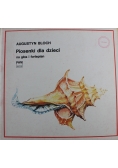 Piosenki dla dzieci na głos i fortepian