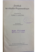Handbuch der religiosen Gegenwartsfragen, 1937 r.