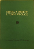 Studia z dziejów liturgii w Polsce