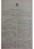 Bibliografia Zawartości Czasopism ,Zeszyt 7 do 9