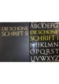Die Schoene Schrift, zestaw 2 książek