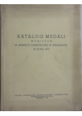 Katalog medali wybitych w Mennicy Państwowej w Warszawie w roku 1972