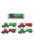 Traktor z przyczepą