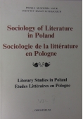 Sociology of Literature in Poland