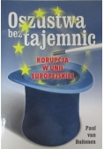 Oszustwa bez tajemnic
