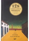 128 bardzo ładnych wierszy