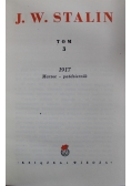 Stalin Dzieła Tom 3