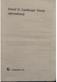 Teoria optymalizacji
