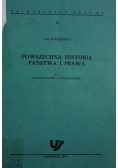 Powszechna historia państwa i prawa tom I starożytność i wieki średnie