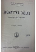 Dogmatyka ogólna, 1920 r.