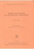 Papers and Studies in contrastive linguistics