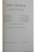 The church readings in theology