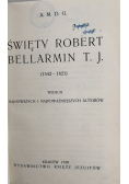 Święty Robert Bellarmin T.J. , 1930r.