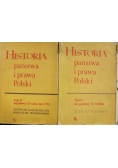 Historia państwa i prawa Polski Tom I i II