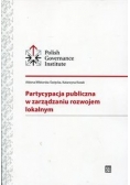 Partycypacja publiczna w zarządzaniu rozwojem lokalnym