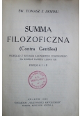 Summa Filozoficzna 1930 r.