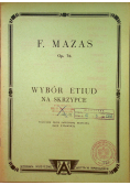 Wybór etiud na skrzypce