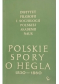Polskie spory o Hegla 1830-1860