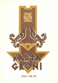 Karta Groni nr XII