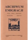 Archiwum emigracji zeszyt 5 / 6