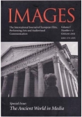 Images The International Journal of European Film, Performing Arts and Audiovisual Communication Volume I nr 1 i 2