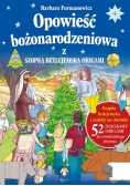 Opowieść Bożonarodzeniowa z szopką betlejemską origami