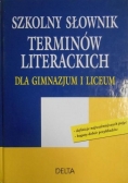 Szkolny słownik terminów literackich