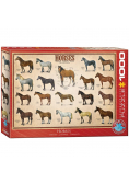 Puzzle 1000 Konie