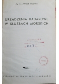 Urządzenia radarowe w służbach morskich