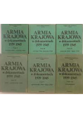 Armia Krajowa w dokumentach 1939 1945 6 tomów