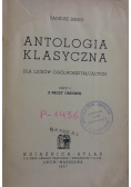 Antologia klasyczna, 1937 r.