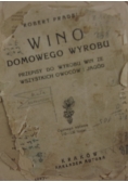 Wino domowego wyrobu, 1936 r.