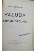 Pałuba  Sny Maryi Dunin 1903 r.
