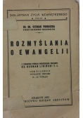 Rozmyślania o Ewangelji, 1931r.