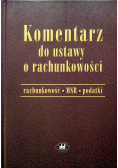Komentarz do ustawy o rachunkowości