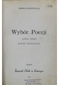 Wybór poezji Marii Konopnickiej 1945r