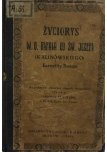 Życiorys W. O. Rafała od św. Józefa, 1932 r.