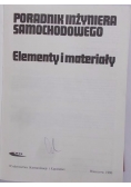 Poradnik inżyniera samochodowego elementy i materiały