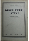 Disce Puer Latine 1935 r.