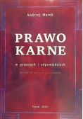 Prawo karne w pytaniach i odpowiedziach