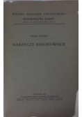 Narzecze baborowskie, 1937 r.