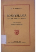 Rozmyślania o Najśw. Sercu P. Jezusa, 1936 r.