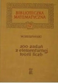 200 zadań z elementarnej teorii liczb