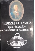 Opis obyczajów za panowania Augusta III