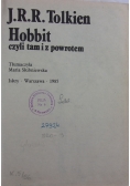 Hobbit czyli tam i z powrotem