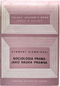 Socjologia prawa jako nauka prawna