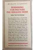 Besinnung vor der Feier der Heiligen Messe