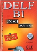 DELF B1 200 activites Nouveau diplome Ćwiczenia z płytą CD