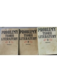 Problemy teorii literatury Tom I do III