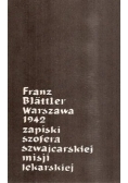 Warszawa 1942 zapiski szofera szwajcarskiej misji lekarskiej